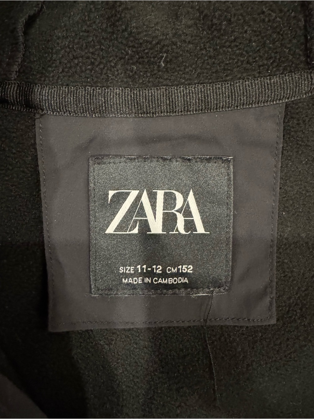 Zara Boys Water Repellent Soft Shell Jacket - Picture 4 of 7